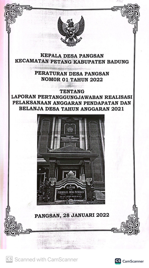 Laporan Pertanggungjawaban Realisasi Pelaksanaan Anggaran Pendapatan